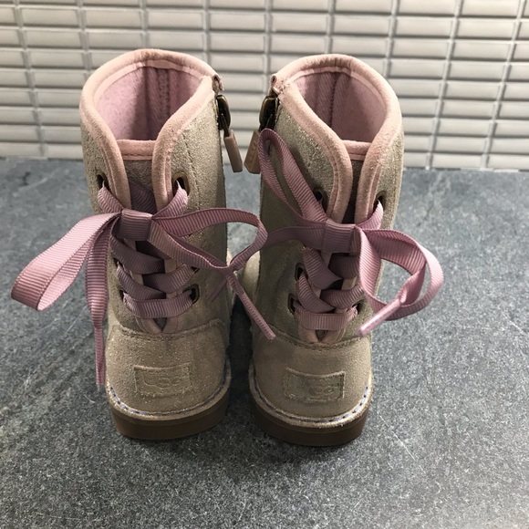 UGG Corene Metallic Leather Boot - Picture 3 of 8